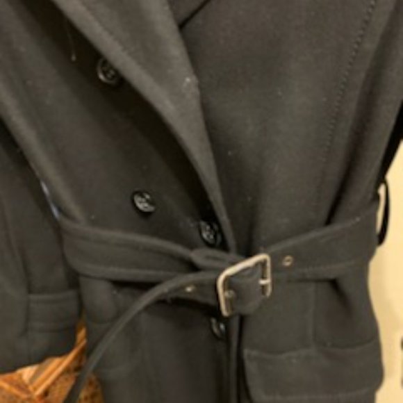 BCBG Max Azaria Military Maxi Coat - Picture 3 of 10